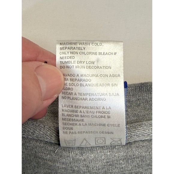 Vintage St Louis Rams NFL Sweatshirt Mens XL Gray Embroidered Pullover Reebok - Picture 9 of 10